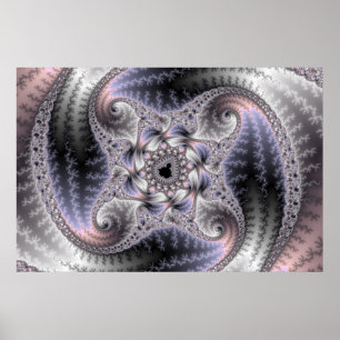 You Spin Me Round - Fractal Art ポスター