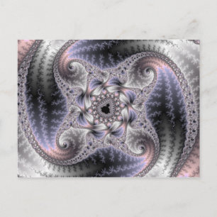 You Spin Me Round - Fractal Art ポストカード