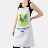 You Squawking to  Me エプロン (インサイチュ)