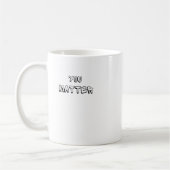 You - Statement はっきりした Art」ステッカー コーヒーマグカップ (左)