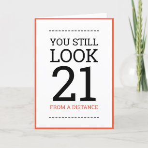 You Still Look 21型枠aディスタンスカード サンキューカード