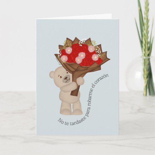 You Stole My Corazon Valentine Card カード (正面)