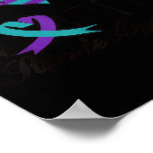 You Suicide Awareness Mental Health Message  ポスター (角)