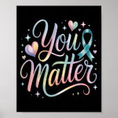 You Suicide Prevention Awareness  ポスター (正面)