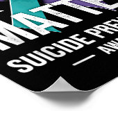 You Suicide Prevention Awareness  ポスター (角)