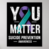 You Suicide Prevention Awareness  ポスター (正面)