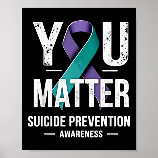 You Suicide Prevention Awareness  ポスター (正面)