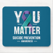 You Suicide Prevention Awareness  マウスパッド (正面)