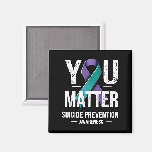 You Suicide Prevention Awareness マグネット (正面/裏面)