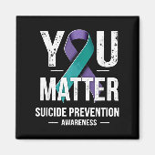 You Suicide Prevention Awareness  マグネット (正面)