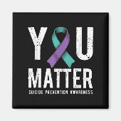You Suicide Prevention Awareness  マグネット (正面)