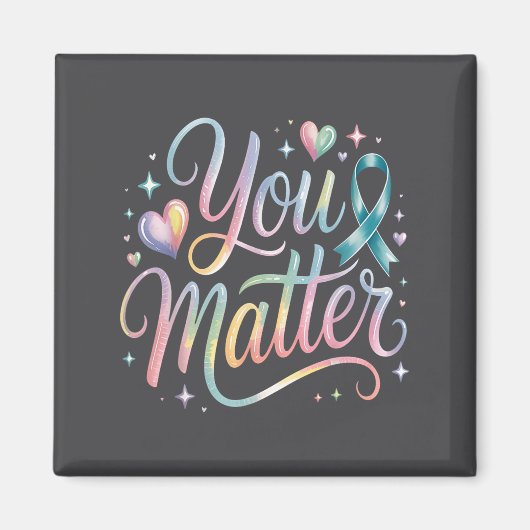 You Suicide Prevention Awareness  マグネット (正面)