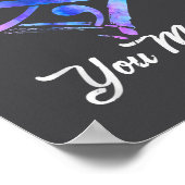 You Suicide Prevention Awareness Heart Men Women ポスター (角)