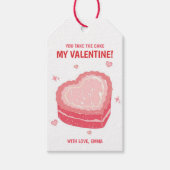 You Take the Cake Valentine Gift Tag ギフトタグ (正面)