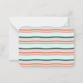 You Take the Cupcake Cute Classroom Valentine Card ノートカード (裏面)