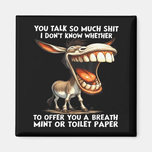 You talk so much i don't know whether offer you マグネット (正面)