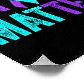 You Teal Purple Ribbon Suicide Prevention Awarenes ポスター (角)