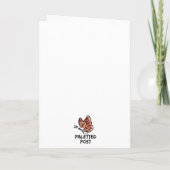 You Thought I Would Frog-et Your Birthday Card カード (裏面)