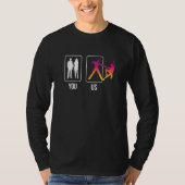 You Us Ballroom Dancer Dancing Pair Couple Swing Tシャツ (正面)