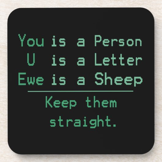 YOU UWE コースター (正面)
