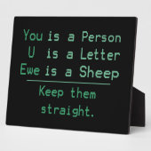 YOU UWE フォトプラーク (側面)