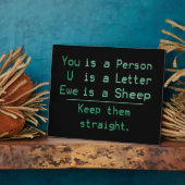 YOU UWE フォトプラーク (側面)