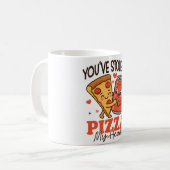 You’ve Stolen a Pizza My Heart Mug  コーヒーマグカップ (正面左)