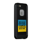 You’ve survived every yesterday. That makes you po LifeProof iPhoneケース (裏面/右)