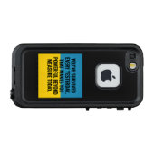 You’ve survived every yesterday. That makes you po LifeProof iPhoneケース (裏面横)
