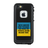 You’ve survived every yesterday. That makes you po LifeProof iPhoneケース (裏面)