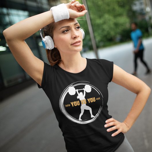 You vs You Fitness Motivation Tシャツ