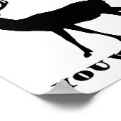 You Was in Work おもしろい狩りポスター ポスター (角)