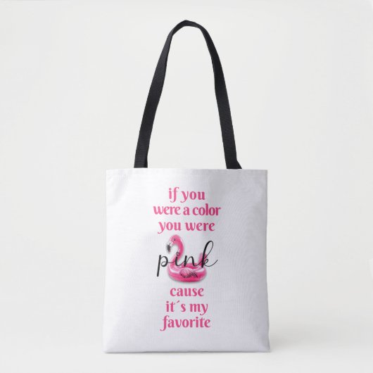 You was Pink -トート トートバッグ (正面)