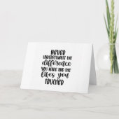 YOU WILL BE MISSED AT THE OFFICE "RETIREMENT" カード (正面)