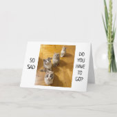 **YOU WILL BE MISSED** SAYING GOOD-BYE  CARD カード (正面)