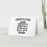 YOU WILL BE MISSED (VERY FUNNY CARD) CARD カード<br><div class="desc">THANKS FOR STOPPING BY ONE OF MY EIGHT STORES!!!</div>