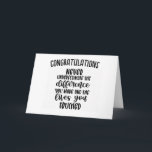 YOU WILL BE MISSED (VERY FUNNY CARD) CARD カード<br><div class="desc">THANKS FOR STOPPING BY ONE OF MY EIGHT STORES!!!</div>