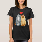 You Will Forever Bee My Always Love Cute Cat Coupl Tシャツ (正面)