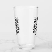 You Will Have Joy and Gladness Inspirational Quote タンブラーグラス (右)