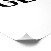 You Will Have Joy and Gladness Inspirational Quote ポスター (コーナー)