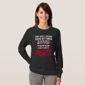 You Will Know Them By Their Beard Tzitzit Fruits Tシャツ (正面フル)