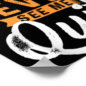 You Will Never See Me Quit - Motivational Quote In ポスター (角)