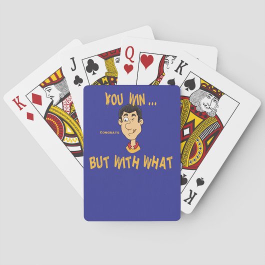 You Win... But With What? トランプ (裏面)