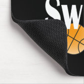 You Wish You Could Swish Like Me Sketll マウスパッド (コーナー)