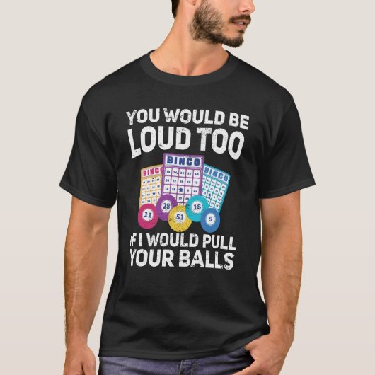 You would be loud too if i would pulling your Bing Tシャツ (正面)