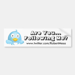 YouFollowingは豊富な私あります バンパーステッカー