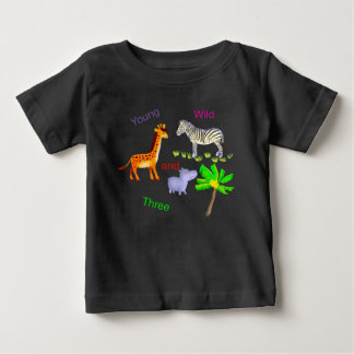 youg wild and three ベビーTシャツ