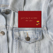 You'll Always Be My Valentine LGBT Hearts Flag 缶バッジ (インサイチュ)