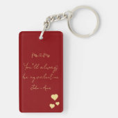 You'll Always Be My Valentine Mr and Mrs Acrylic キーホルダー (裏面)