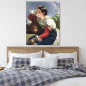 Young イタリアン at the Well, c.1833-34 キャンバスプリント (インサイチュ (寝室))